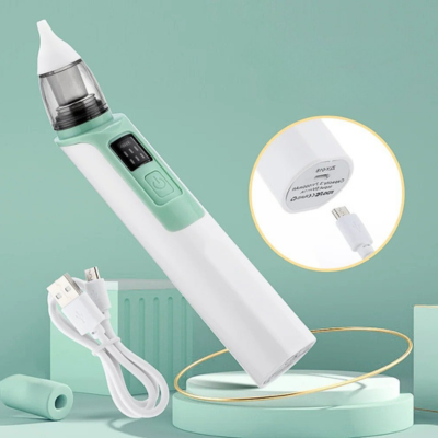 mouche-bebe-electrique-usb-vert