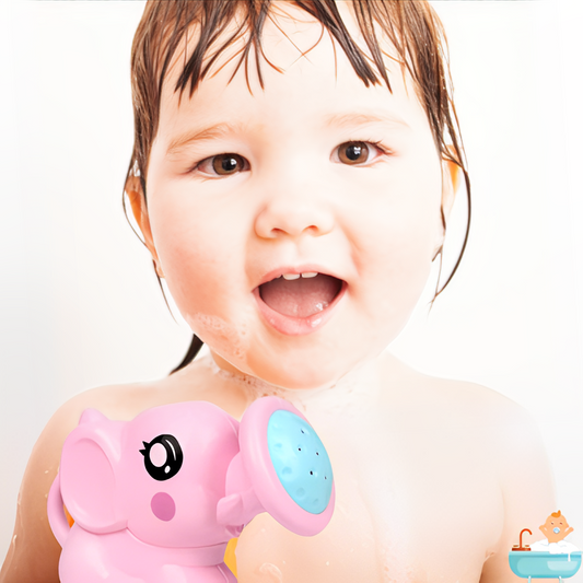 arrosoir-bain-bebe-rose-sourire