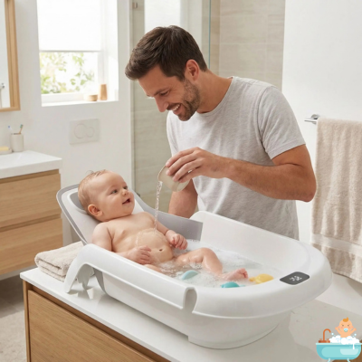 assise-baignoire-bebe-papa