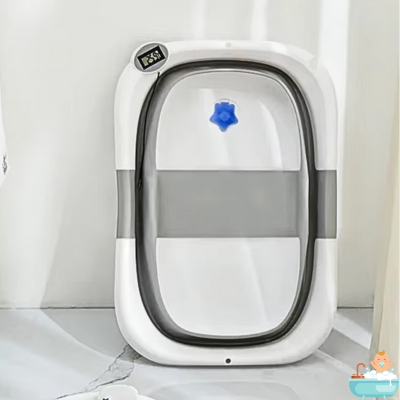 baignoire-bebe-pliable-grise-compacte