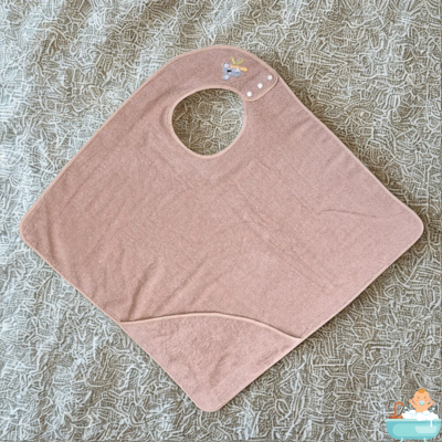 cape-de-bain-bebe-marron-tablier
