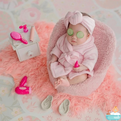 CAPE DE BAIN | PinkChicBabyCape™