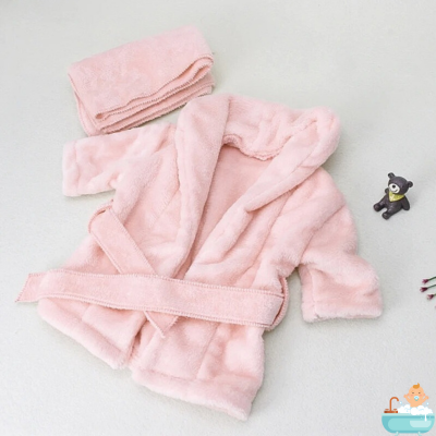cape-de-bain-bebe-rose-jolie