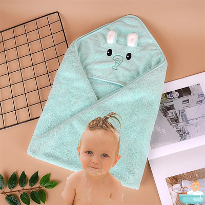 cape-de-bain-bebe-verte-douce