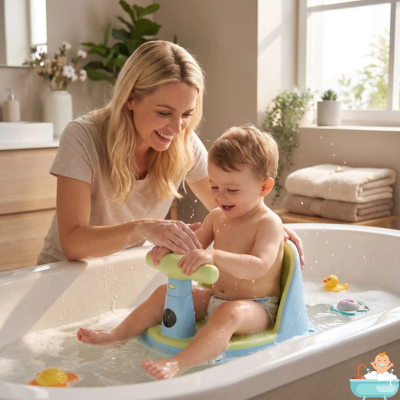 chaise-bebe-bain-bleu-blonde