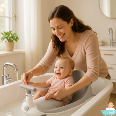 chaise-pour-bain-bebe-gris-rose