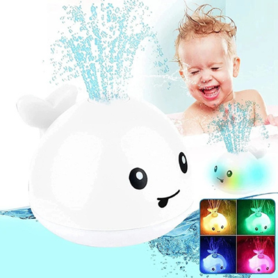 jouet-de-bain-bebe-couleur-blanche