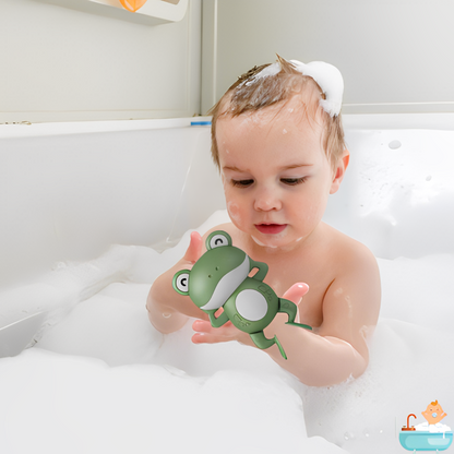 jouet-de-bain-bebe-verte