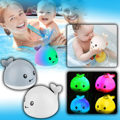 jouet-de-bain-pour-bebe-famille-heureuse