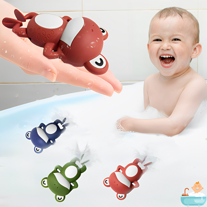 jouet-de-bain-pour-bebe-rose-grenouille