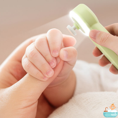 lime-a-ongle-bebe-electrique-verte-led
