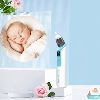 mouche-bébé-électrique-bleu-dort