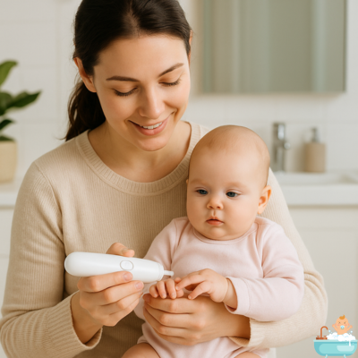 ponceuse-ongle-bebe-blanche-maman