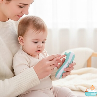 ponceuse-ongles-bebe-bleue-nourisson