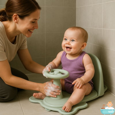 siege-bebe-pour-douche-maman-fille