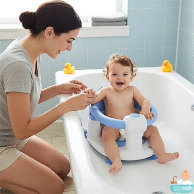 siege-de-bain-pour-bebe-6-mois-rires