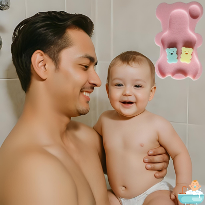 siege-de-bebe-pour-le-bain-rose-mousse-papa