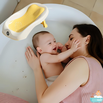 siege-pour-bain-bebe-jaune-allonge-complicite