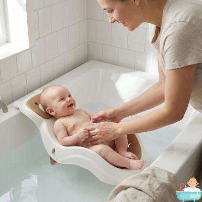 siege-pour-bebe-dans-baignoire-marron-maman