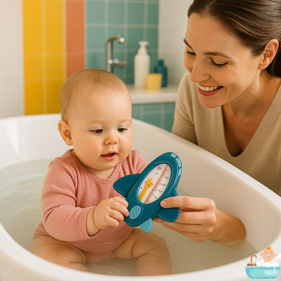 thermometre-de-bain-bebe-fusee-rose